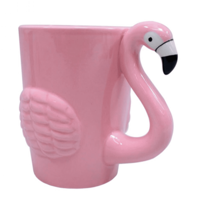 Caneca 3D 320Ml - Flamingo
