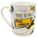 Caneca 410Ml – Menos Rotina Mais Roteiros Caneca 410Ml - Menos Rotina Mais Roteiros