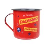 Caneca Aço Esmaltado 400Ml - Dadinho