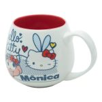 Caneca Bulging 300Ml – Monica & Hello Kitty Caneca Bulging 300Ml - Monica & Hello Kitty
