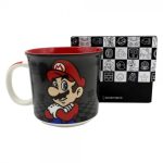 Caneca Cerâmica 350Ml – Mario Black Caneca Cerâmica 350Ml - Mario Black