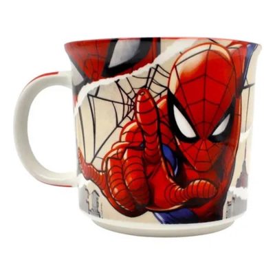 Caneca Cerâmica 350Ml - Marvel Spider-Man Hq Paginas
