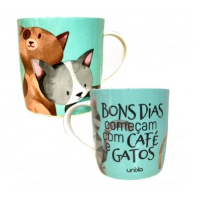 Caneca Cerâmica 390Ml - Bons Dias