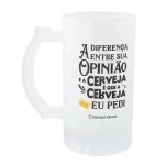 Caneca De Chopp 450Ml - Sua Opiniao