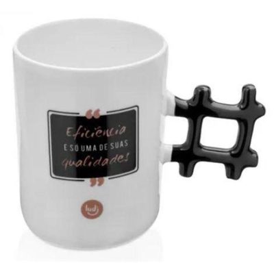 Caneca Hashtag 400Ml - Profissao Secretaria