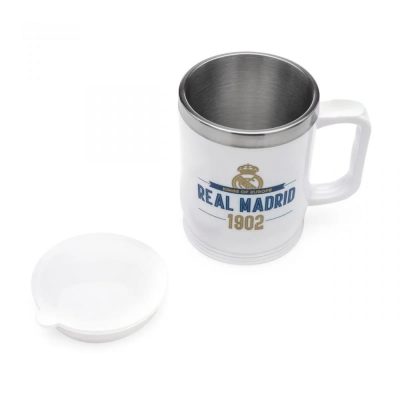 Caneca Para Viagem 400Ml - Real Madrid