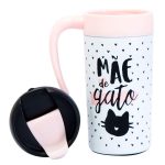 Caneca Termica Com Acessorio 300Ml – Mae De Gato Caneca Termica Com Acessorio 300Ml - Mae De Gato