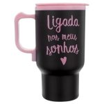 Caneca Termica Usb 450Ml – Meus Sonhos Caneca Termica Usb 450Ml – Meus Sonhos