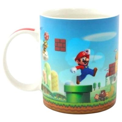 Caneca Termossensível 300Ml - Super Mario Cenário