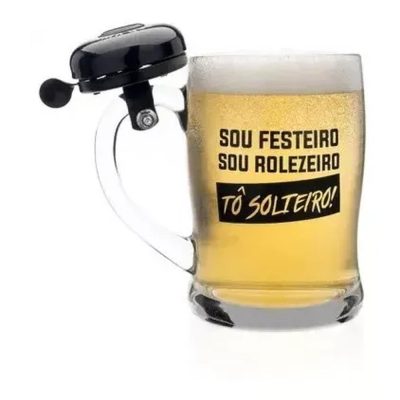 Caneco Campainha 400Ml - Tô Solteiro!