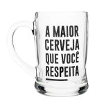 Caneco Com Abridor 400Ml – Cerveja Que Você Respeita Caneco Com Abridor 400Ml - Cerveja Que Você Respeita