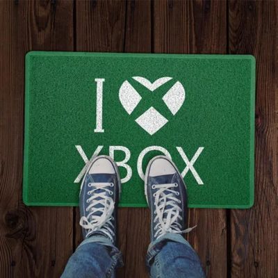 Capacho 60X40cm - I Love Xbox