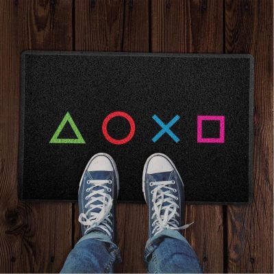 Capacho 60X40cm - Playstation Botões