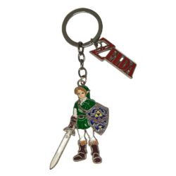 Chaveiro Link Zelda Metal Modelo 2