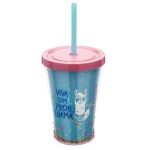 Copo Canudo 350Ml – Confete Lhama Copo Canudo 350Ml - Confete Lhama