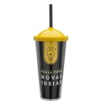 Copo Canudo 400Ml - Novas Ideias