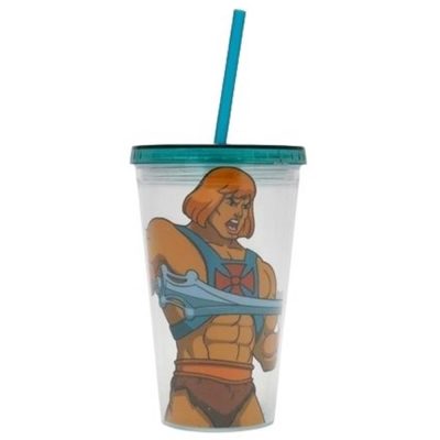 Copo Canudo 500Ml – Motu He-Man
