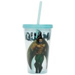 Copo Canudo 500Ml – Aquaman Copo Canudo 500Ml - Aquaman