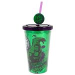 Copo Canudo 500Ml - Avengers Hulk Smash (Sem Caixa)