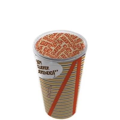 Copo Canudo 500Ml - Chaves