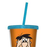 Copo Canudo 500Ml – Flinstones Fred (Sem Caixa) Copo Canudo 500Ml - Flinstones Fred (Sem Caixa)