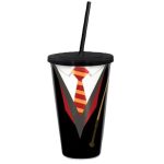Copo Canudo 500Ml - Harry Potter Grifinória