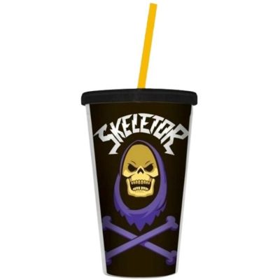 Copo Canudo 500Ml - Motu Skeletor