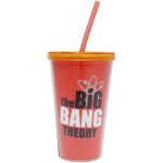 Copo Canudo 500Ml – Tbbt Bazinga Copo Canudo 500Ml - Tbbt Bazinga