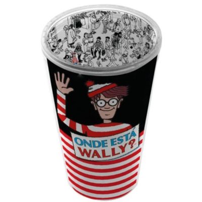 Copo Canudo 500 Ml - Wally