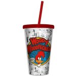 Copo Canudo 500ml – Pica Pau Copo Canudo 500ml - Pica Pau