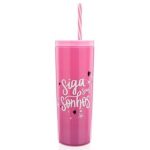 Copo Canudo 550Ml – Meu Sonho Copo Canudo 550Ml - Meu Sonho