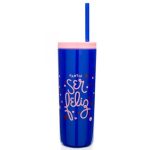 Copo Canudo 550Ml – Ser Feliz Copo Canudo 550Ml - Ser Feliz