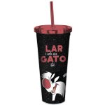 Copo Canudo 650ML - Frajola