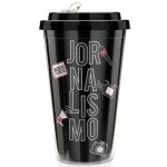 Copo Com Canudo Retratil 450Ml – Profissao Jornalismo Copo Com Canudo Retratil 450Ml - Profissao Jornalismo