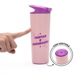 Copo Com Ventosa Antiqueda 450Ml – Bom Humor Copo Com Ventosa Antiqueda 450Ml - Bom Humor
