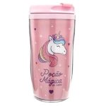 Copo Para Viagem 250Ml – Unicornio Magico Copo Para Viagem 250Ml - Unicornio Magico