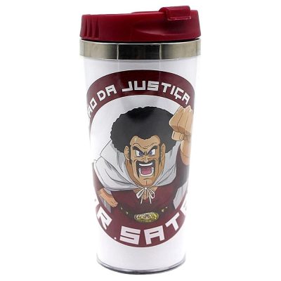 Copo Para Viagem 450Ml - Dragon Ball Z Mr Satan