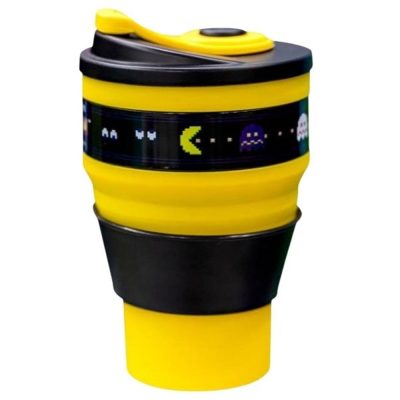 Copo Retratil 400Ml - Pac-Man