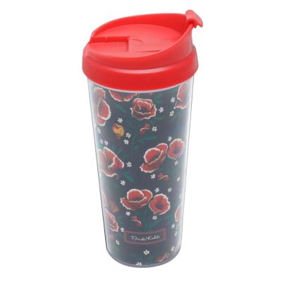 Copo Térmico 500Ml - Fk Red Flowers