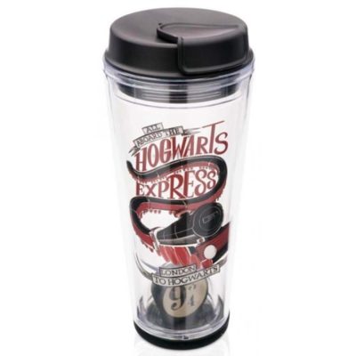 Copo Viagem Com Domo 400Ml - Hp Hogwarts Express