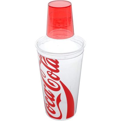 Coqueteleira Plastico 450Ml - Coca-Cola Logo