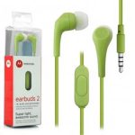Fone De Ouvido Motorola Earbuds 2 Verde Fone De Ouvido Motorola Earbuds 2 Verde