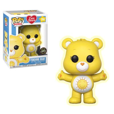 Funko Pop Animation - Care Bears Funshine Bear 356 (Chase) (Glows In The Dark)