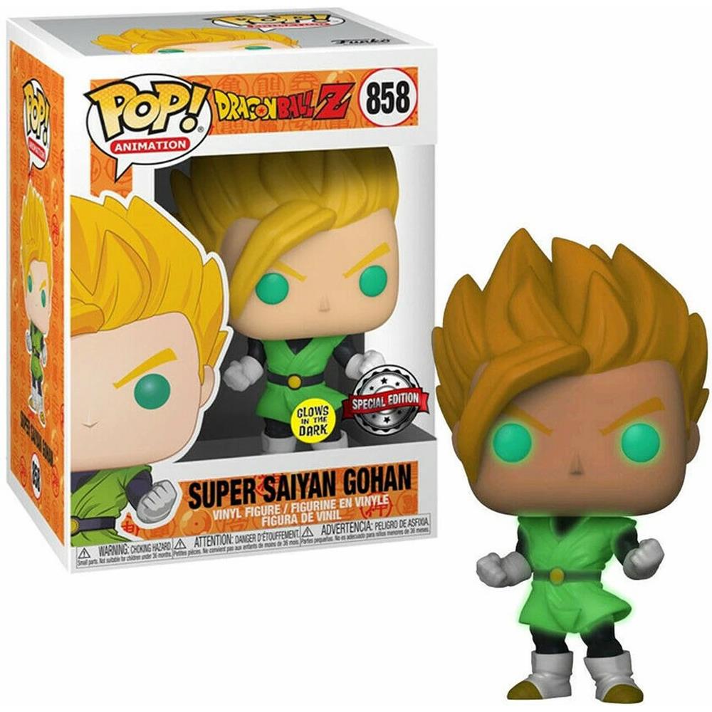 Funko Pop Animation - Dragon Ball Z Super Saiyan Gohan 858 (Glows)(Special Edition)