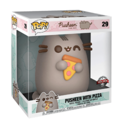 Funko Pop Animation - Pusheen The Cat 29 (With Pizza) (Super Sized) (Special Edition)