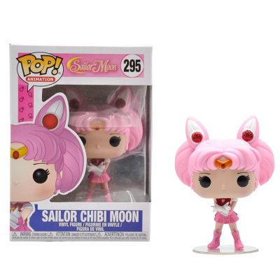 Funko Pop Animation - Sailor Moon Sailor Chibi Moon 295 (Vaulted) (Glitter)