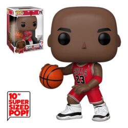 Funko Pop Basketball - Chicago Bulls Michael Jordan 75 (Red Away Jersey) (Super Sized)
