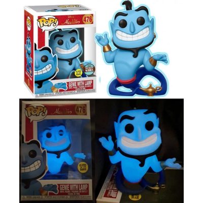 Funko Pop Disney - Aladdin Genie With Lamp 476 (Glows)(Specialty Series) #2