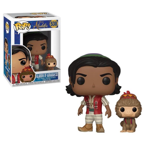 Funko Pop Disney - Aladdin Of Agrabah With Abu 538 (Live Action)