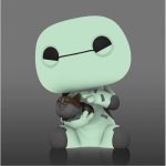 Funko Pop Disney - Big Hero 6 Baymax With Mochi 988 (Sized) (Chase) (Glow) (Special Edition)